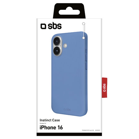 SBS - Ovitek Instinct za iPhone 16, modra