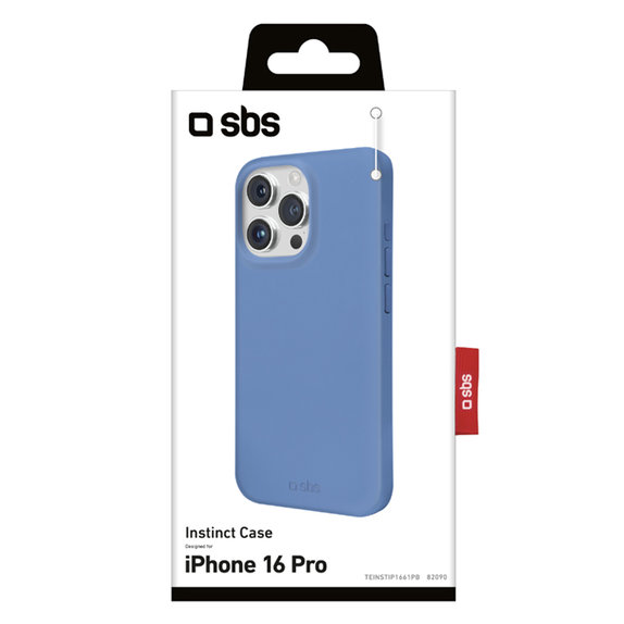 SBS - Ovitek Instinct za iPhone 16 Pro, modra