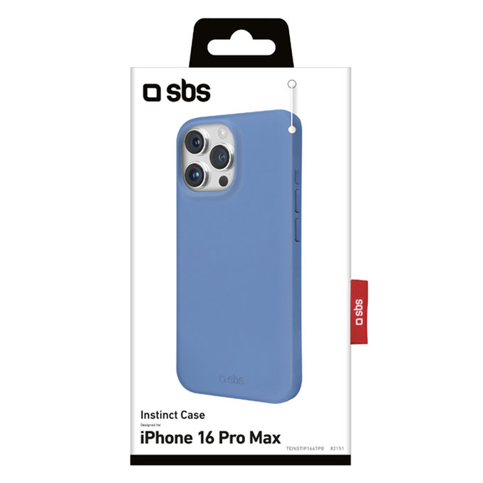 SBS - Ovitek Instinct za iPhone 16 Pro Max, modra