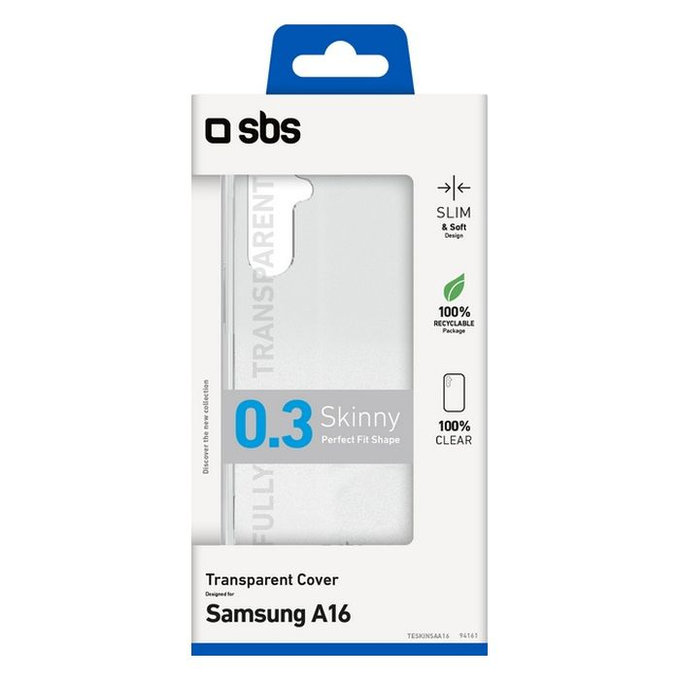 SBS - Ovitek Skinny za Samsung Galaxy A16, transparent