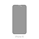 FixPremium Privacy Anti-Spy Glass - Kaljeno Steklo za iPhone 16
