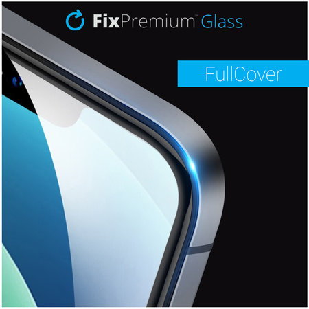 FixPremium FullCover Glass - Kaljeno Steklo za iPhone 16 Pro
