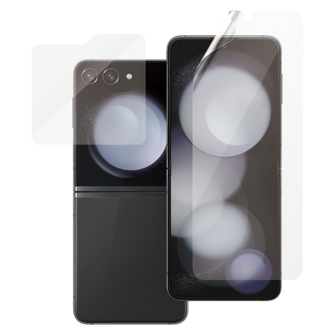 Zaščitna folija UWF in kaljeno steklo za Samsung Galaxy Z Flip6, Prozorna, SAFE by PanzerGlass