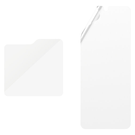 Zaščitna folija UWF in kaljeno steklo za Samsung Galaxy Z Flip6, Prozorna, SAFE by PanzerGlass