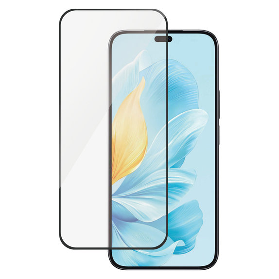 Kaljeno steklo UWF za Honor 200 Lite, Črna, PanzerGlass
