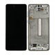 Samsung Galaxy A73 A736 - LCD zaslon + steklo na dotik + okvir (White) TFT