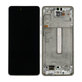 Samsung Galaxy A73 A736 - LCD zaslon + steklo na dotik + okvir (White) TFT