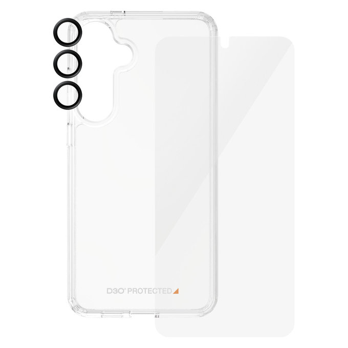 Bundle Hoops + Kaljeno steklo UWF + Hard Case D3O za Samsung Galaxy S24+, PanzerGlass