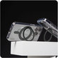 Ovitek Kickstand z MagSafe za iPhone 16 Plus, Črna, CARE