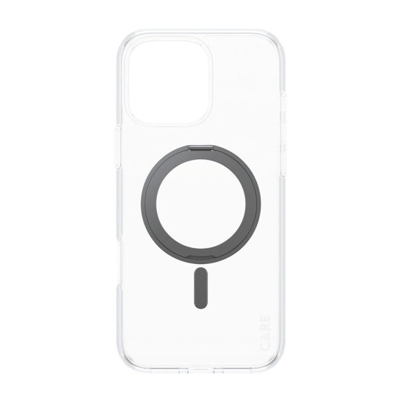 Ovitek Kickstand z MagSafe za iPhone 16 Pro Max, Črna, CARE