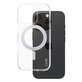 Ovitek Kickstand z MagSafe za iPhone 16 Pro, Srebrna, CARE