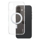 Ovitek Kickstand z MagSafe za iPhone 16 Plus, Srebrna, CARE