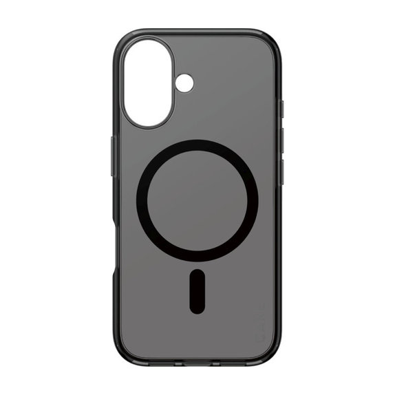 Ovitek Smokey z MagSafe za iPhone 16, Črna, CARE