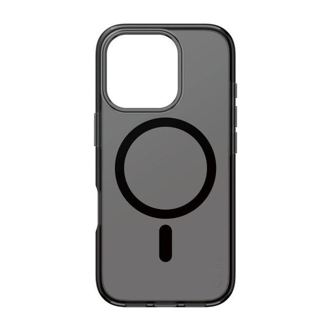 Ovitek Smokey z MagSafe za iPhone 16 Pro, Črna, CARE