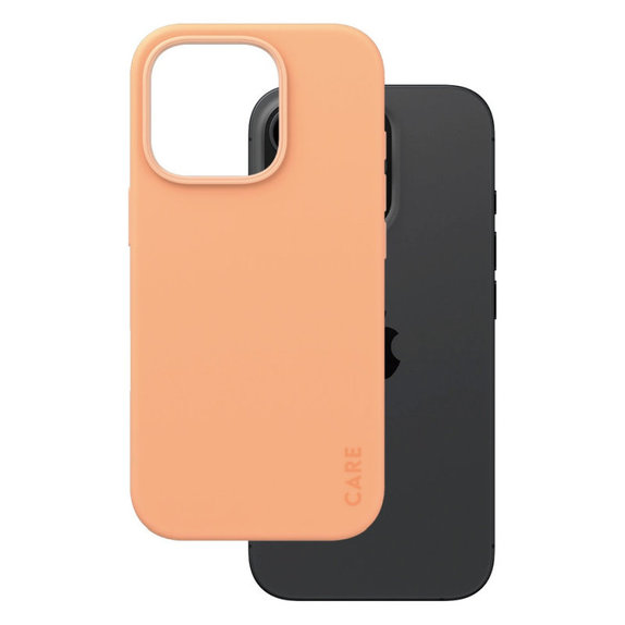 Ovitek Fearlessly z MagSafe za iPhone 16 Pro, Peachy, CARE