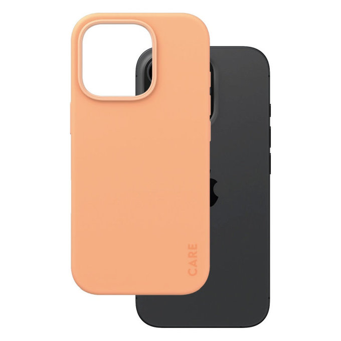 Ovitek Fearlessly z MagSafe za iPhone 16 Pro, Peachy, CARE