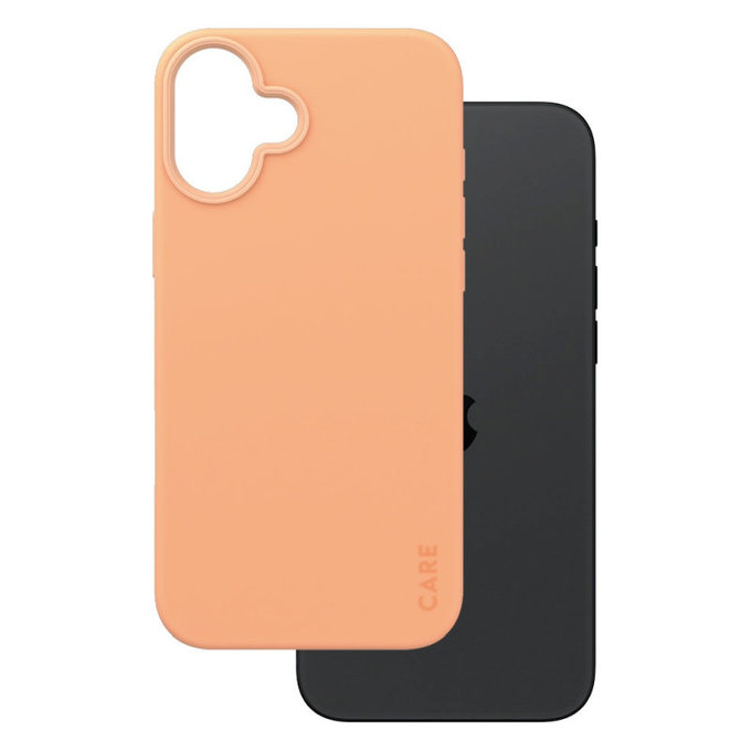 Ovitek Fearlessly z MagSafe za iPhone 16 Plus, Peachy, CARE