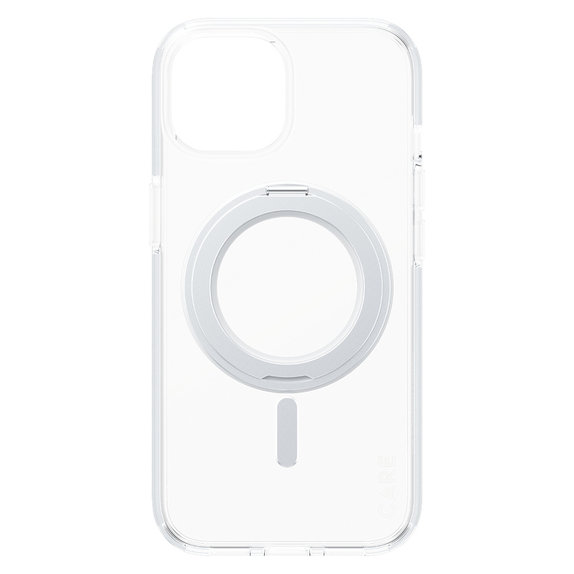 Ovitek Kickstand z MagSAFE by PanzerGlass za iPhone 15, Srebrna, PanzerGlass