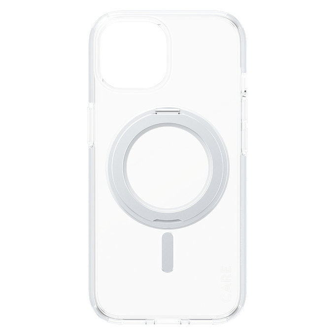 Ovitek Kickstand z MagSAFE by PanzerGlass za iPhone 15, Srebrna, PanzerGlass