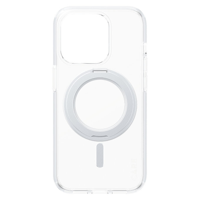 Ovitek Kickstand z MagSAFE by PanzerGlass za iPhone 15 Pro, Srebrna, PanzerGlass