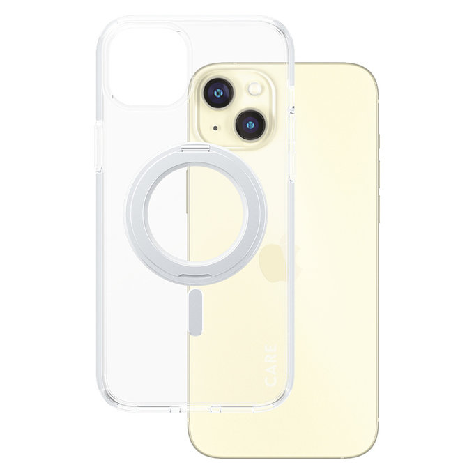 Ovitek Kickstand z MagSAFE by PanzerGlass za iPhone 15 Pro Max, Srebrna, PanzerGlass