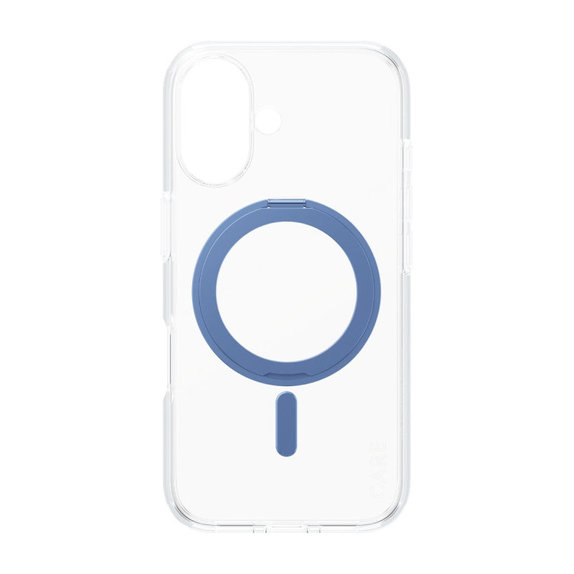 Ovitek Kickstand z MagSafe za iPhone 16, Modra, CARE