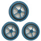 Proscenic P10, P11, U11 - HEPA Filter (Blue) - 3 kosa
