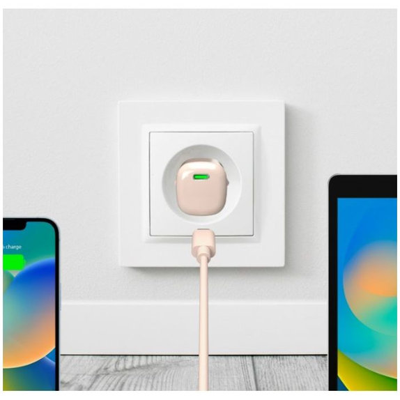 PURO - Polnilni adapter MiniPro USB-C, GaN, 20W, sandshell