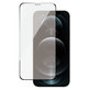 Kaljeno steklo Case Friendly za iPhone 12 Pro/12, Črna, SAFE by PanzerGlass