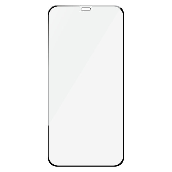 Kaljeno steklo Case Friendly za iPhone 12 Pro/12, Črna, SAFE by PanzerGlass