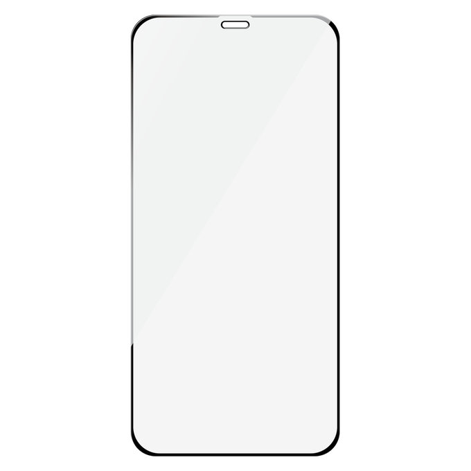 Kaljeno steklo Case Friendly za iPhone 12 Pro/12, Črna, SAFE by PanzerGlass