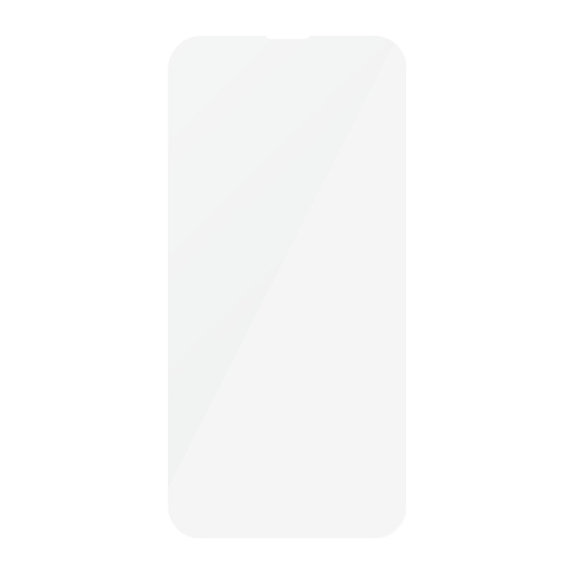 Kaljeno steklo Case Friendly za iPhone 16e/14/13 Pro/13, Črna, SAFE