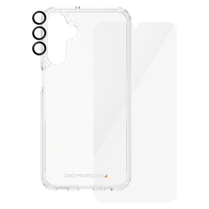 Bundle Hoops + Kaljeno steklo UWF + Hard Case D3O za Samsung Galaxy A15/A15 5G, PanzerGlass