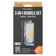 Bundle Hoops + Kaljeno steklo UWF + Hard Case D3O za Samsung Galaxy A25 5G, Prozorna, PanzerGlass