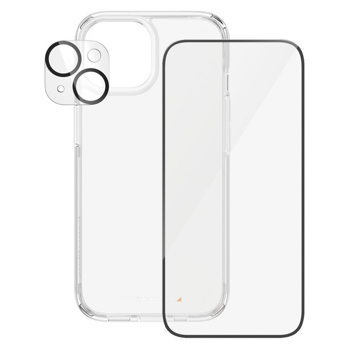 Bundle PicturePerfect + Kaljeno steklo UWF + Hard Case D3O za iPhone 15, PanzerGlass