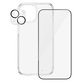 Bundle PicturePerfect + Kaljeno steklo UWF + Hard Case D3O za iPhone 15, PanzerGlass