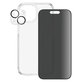 Bundle PicturePerfect + Kaljeno steklo UWF Privacy + Hard Case D3O za iPhone 15, PanzerGlass