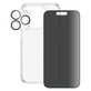 Bundle PicturePerfect + Kaljeno steklo UWF Privacy + Hard Case D3O za iPhone 15 Pro, PanzerGlass