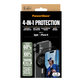 Bundle Hoops + Kaljeno steklo UWF + Hard Case + Magnetic Ring Mount za iPhone 16, PanzerGlass