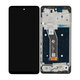 Motorola Moto G24, G24 Power - LCD zaslon + steklo na dotik + okvir (Black) - 5D68C23810 Genuine Service Pack
