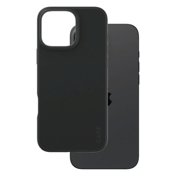 Ovitek Fearlessly za iPhone 16 Pro Max, Črna, CARE