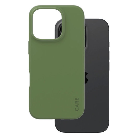 Ovitek Fearlessly za iPhone 16 Pro, Zelena, CARE