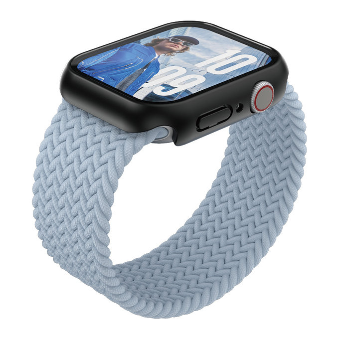 Kaljeno steklo Full Body Slim za Apple Watch 11/10 46 mm, Črna, PanzerGlass