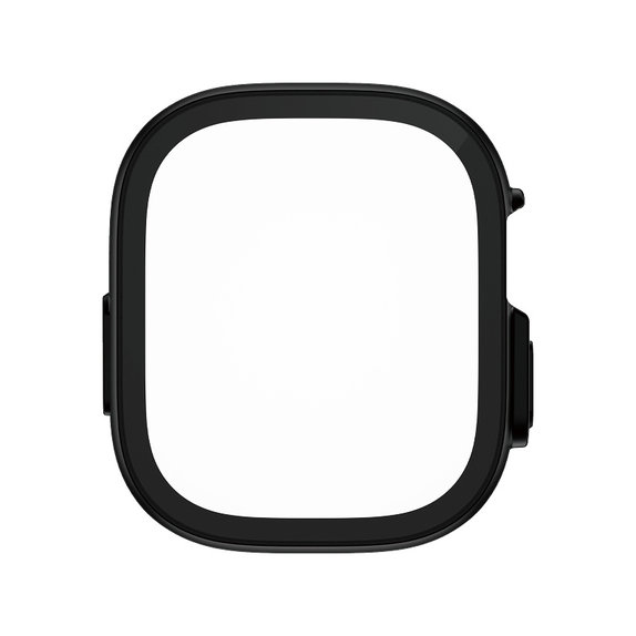 Kaljeno steklo Full Body Slim za Apple Watch Ultra 2024/Ultra 2/Ultra, Črna, PanzerGlass