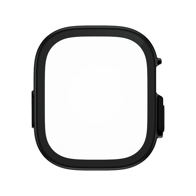 Kaljeno steklo Full Body Slim za Apple Watch Ultra 2024/Ultra 2/Ultra, Črna, PanzerGlass
