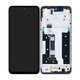Motorola Moto G35 5G - LCD zaslon + steklo na dotik + okvir (Black) - 5D68C28856 Genuine Service Pack