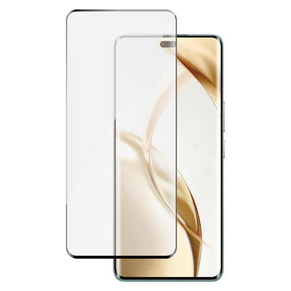 Kaljeno steklo UWF za Honor 200 Pro, Črna, SAFE by PanzerGlass