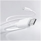 FixPremium - Kabel USB-C/USB-C, 1.5m, bela