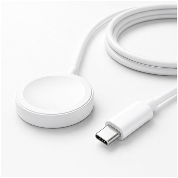 FixPremium - Kabel Watch/USB-C, 1.5m, bela