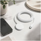 FixPremium - Kabel MagSafe/USB-C, 1.5m, bela